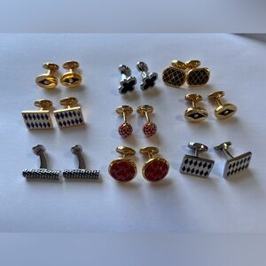 ONE pair only, Vintage Halcyon Days Men Cufflinks